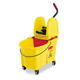 Commercial Wavebrake 44-qt. Bucket/Downward Pressure Wringer Combination