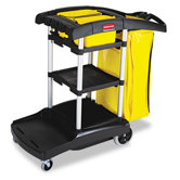 Commercial High Capacity Cleaning Cart