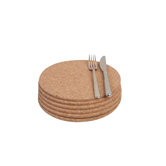 Cork Round Table Mats (Set of 6)