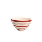Colonial Home Small Earthenware Bowl in Red