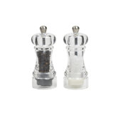 Capstan Salt and Pepper Set in Clear with Knob