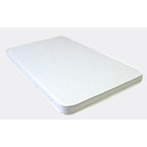 Porta-crib Pad Quilted White Vinyl