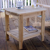 Rectangular Scroll Side Table
