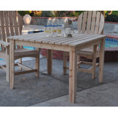 Dome Large Captiva Square Dining Table