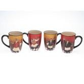 Bistro 22 oz. Mugs (Set of 4)