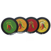 Caliente by Joy Hall Salad Plate (Set of 4)