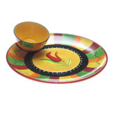 Caliente by Joy Hall Chip and Dip