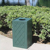 22 Gal. "Pull Top" Trash Receptacle