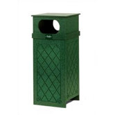 22 Gallon Flat Top Trash Receptacle