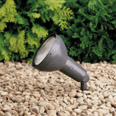 Textured Midnight Spruce Landscape Flood Light