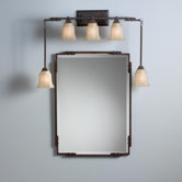 Silverton Mirror in Tannery Bronze