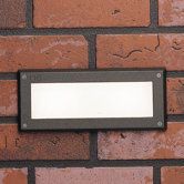 Brick Step Light in Textured Architectural Bronze