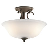 Sherbrooke 3 Light Semi Flush Mount
