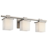 Tully Three Light Bath Vanity in Antique Pewter