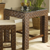 Pura Bar Table in Dark Brown