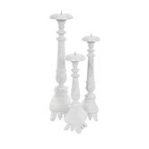 Camilla Wood Candlestick (Set of 3)