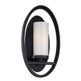 Eclipse One Light Wall Sconce in Federal Bronze