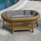 North Cape Wicker Patio Tables