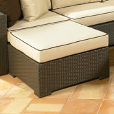 Melrose Ottoman with Cushion