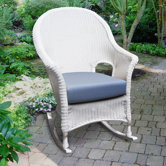 Naples Darby High Back Rocking Chair with Cushion