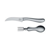 2 Piece Knives Stainless Steel Boiled Potato Holder Set