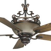 56" Turino 5 Blade Ceiling Fan with Wall Control