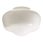 Schoolhouse Opal Glass Shade