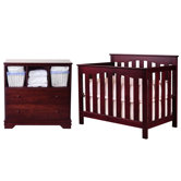 Ethan 2-in-1 Convertible Crib Set