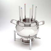 Specialties 3 Qt. Fondue Pot with Ceramic Insert