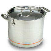 Copper-Core 7-qt. Stock Pot with Lid