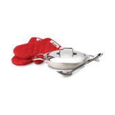 d5 Brushed Stainless 2-qt. Saute Pan with Lid