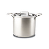 d5 Brushed Stainless 7-qt. Stock Pot with Lid