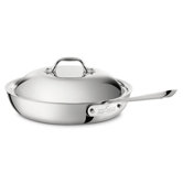 Stainless French Skillet with Domed Lid