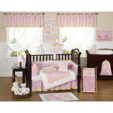 Pink Dragonfly Dreams Collection 9pc Crib Bedding Set