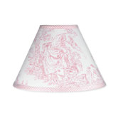 Pink Toile Collection Lamp Shade