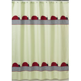 Ladybug Parade Shower Curtain