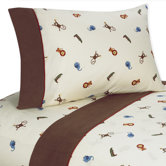Jungle Time Queen Sheet Set