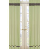 Green and Brown Hotel Window Panels (Set of 2)