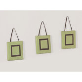 Hotel Green and Brown Collection Wall Hangings