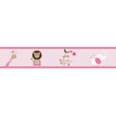 Jungle Friends Collection Wall Paper Border