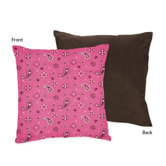 Cowgirl Collection Decorative Pillow  - Bandana Print