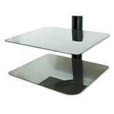 Double AV Component Shelving System