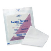 Gauze Sponges,Nonwoven,Nonsterile,3"x3",4 Ply,200/PK,White
