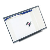 Prestige Total Erase Monthly Calendar in Gray with Aluminum Frame 48" W x 36" H