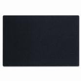 Oval Office Fabric Bulletin Board, 36 x 24, Black