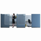 Workstation Privacy Screen, 36w x 48h