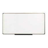 Total Erase Marker Board in White with Euro-Style Aluminum Frame 48" W x 36" H