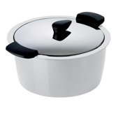 Hotpan Serving Casserole in White