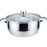 Essential Taper Shape 24cm Casserole Pot  with Lid