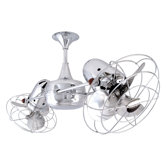 36" Duplo Dinamico 3 Metal Blade Rotational Ceiling Fan